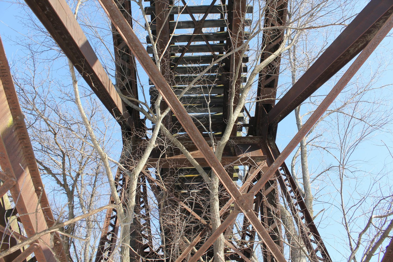 Inside truss